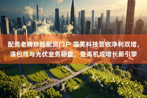 配资老牌炒股配资门户 露笑科技营收净利双增，漆包线与光伏业务稳盘，登高机成增长新引擎