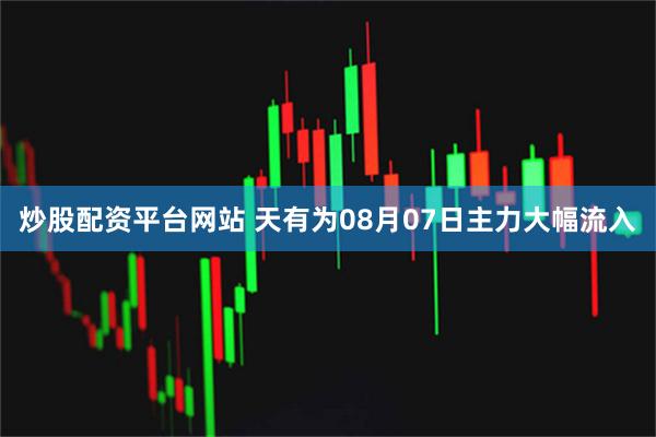 炒股配资平台网站 天有为08月07日主力大幅流入