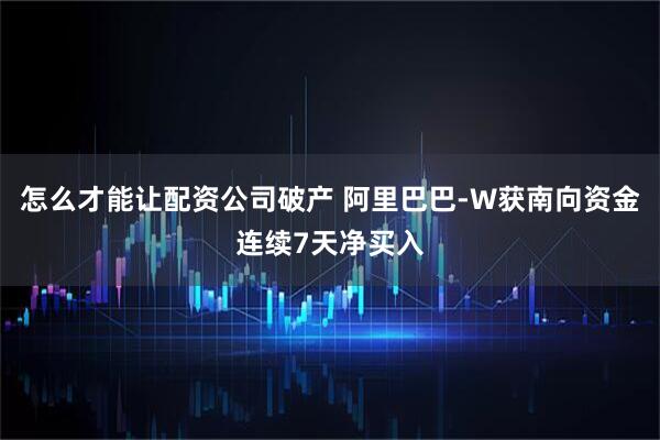 怎么才能让配资公司破产 阿里巴巴-W获南向资金连续7天净买入